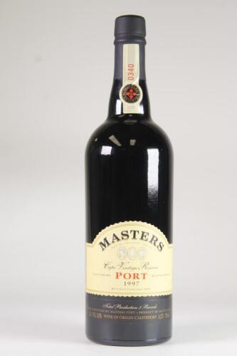 (1) 1997 Masters Cape Vintage Reserve Port, Calitzdorp South Africa