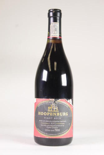 (1) 1995 Hoopenburg Pinot Noir, Stellenbosch South Africa