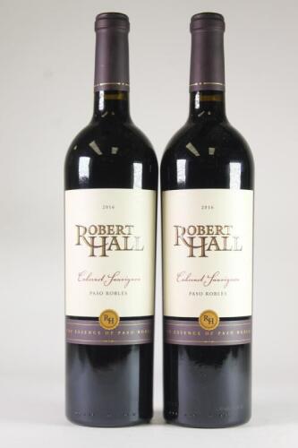 (2) 2016 Robert Hall Cabernet Sauvignon, Paso Robles California USA