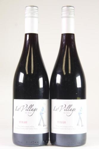 (2) 2017 Le Village du Sud Syrah, Pays d'Oc