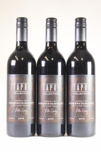 (3) 2019 Tapui Collection Cabernets/Merlot by Peter Cowley, Hawkes Bay