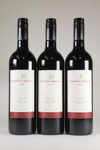 (3) 2010 Newton Forrest Syrah, Hawkes Bay