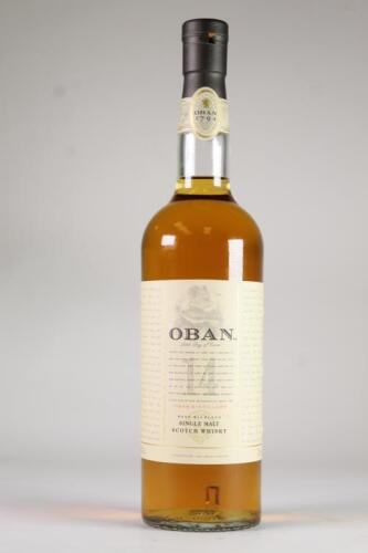 (1) Oban 14 year old Single Malt Whisky 700ml 43% abv