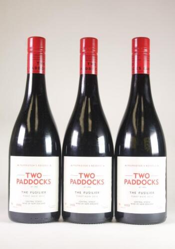 (3) 2014 Two Paddocks Fusilier Pinot Noir, Bannockburn