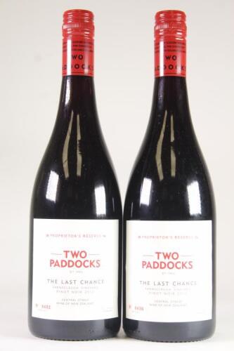 (2) 2012 Two Paddocks The Last Chance Pinot Noir, Earnscleugh