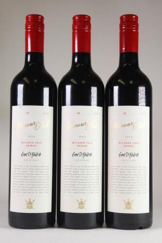 (3) 2012 Honour Roll Goe di Fabio Shiraz, McLaren Vale SA