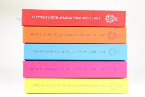 John Platter's South African Wine Guide : five books in one lot