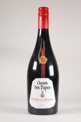 (1) 2011 Chemin des Papes Cotes du Rhone