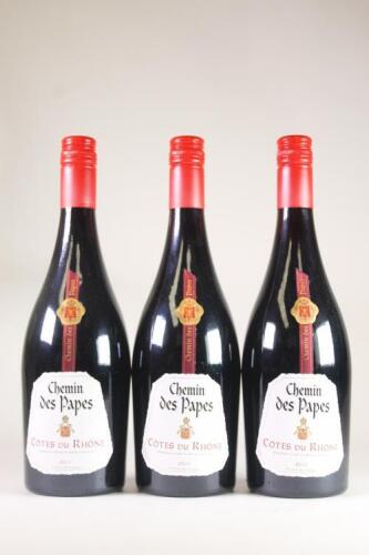 (3) 2011 Chemin des Papes Cotes du Rhone