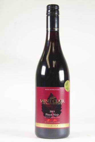 (1) 2013 St Clair Estate Selection Pinot Noir, Marlborough