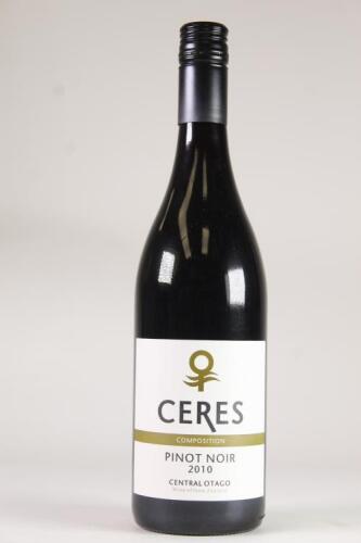 (1) 2010 Ceres Composition Pinot Noir, Central Otago