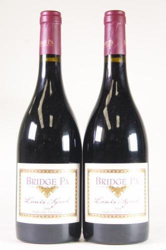 (2) 2008 Bridge Pa Louis Syrah, Bridge Pa