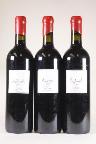 (3) 2012 Michael Syrah, Waiheke