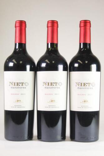 (3) 2013 Nieto Malbec, Lujan de Cuyo Argentina