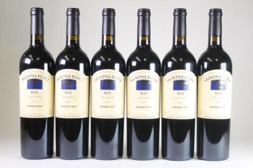 (6) 2013 Moonlight Bay Red Blend, Hawkes Bay