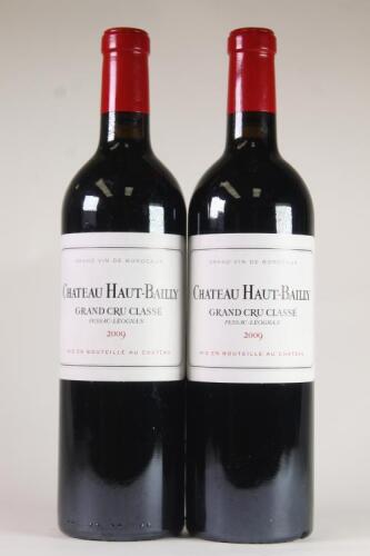 (2) 2009 Chateau Haut-Bailly, Pessac-Leognan