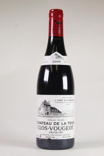 (1) 2009 Chateau de la Tour Clos Vougeot Grand Cru, Cote de Nuits