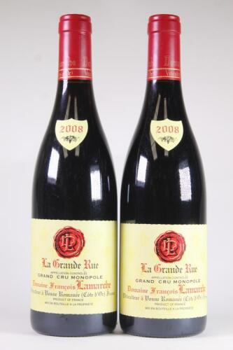 (2) 2008 Domaine Lamarche La Grande Rue Grand Cru, Cote de Nuits&nbsp;