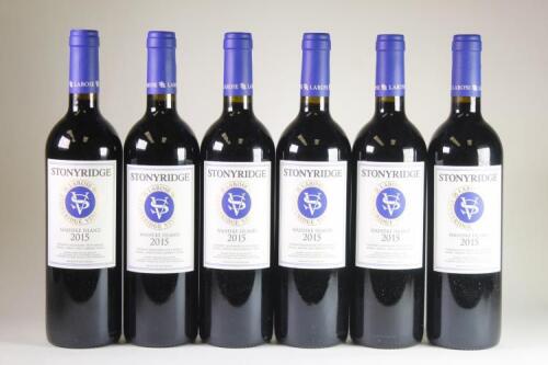 (6) 2015 Stonyridge Larose, Waiheke