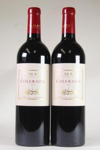 (2) 2018 Te Mata Coleraine, Hawkes Bay