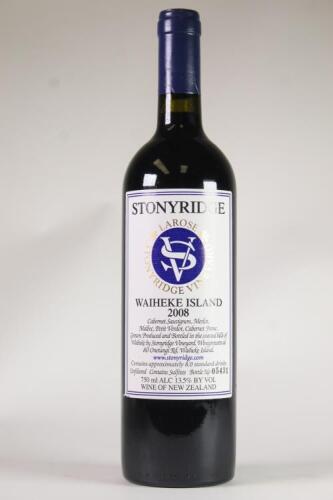 (1) 2008 Stonyridge Larose, Waiheke