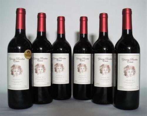 (6) 2013 Young Bacchus Estate Cabernet Sauvignon/Merlot/Franc, Martinborough