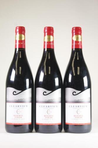 (3) 2009 Clearview Reserve Syrah, Hawkes Bay