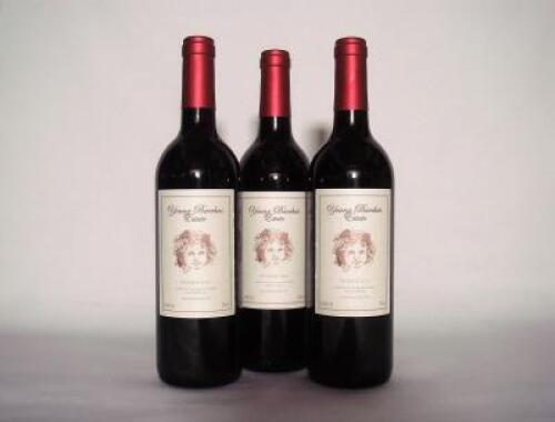 (3) 2012 Young Bacchus Estate Cabernet Sauvignon/Merlot/Franc, Martinborough