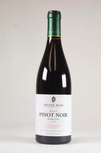 (1) 1998 Felton Road Block 3 Pinot Noir, Bannockburn&nbsp;&nbsp;&nbsp;