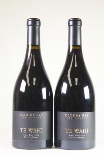 (2) 2016 Cloudy Bay&nbsp;Te Wahi&nbsp;Pinot Noir, Central Otago&nbsp;