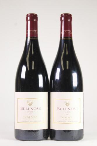 (2) 2007 Te Mata Bullnose, Hawkes Bay