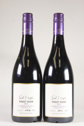 (2) 2013 Crown Range Cellar Grant Taylor Pinot Noir, Central Otago