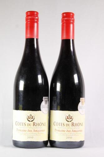 (2) 2010 Domaine des Amazones Cotes du Rhone
