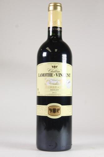 (1) 2011 Chateau Lamothe-Vincent, Bordeaux