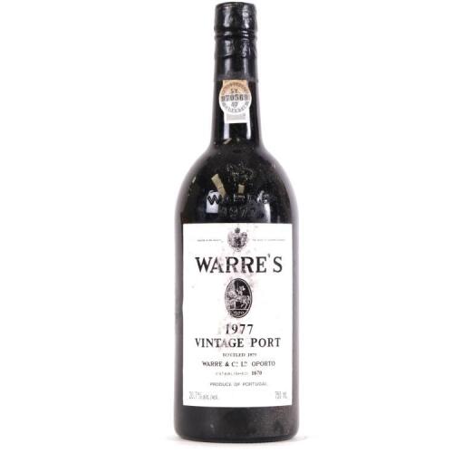 (1) 1977 Warre's Vintage, Oporto
