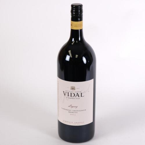 (1) 2013 Vidals Legacy Cabernet Sauvignon/Merlot 1500ml, Hawkes Bay