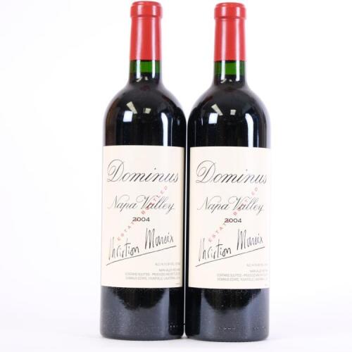 (2) 2004 Dominus Estate Christian Moueix, Napa USA