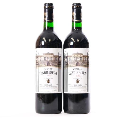 (2) 1996 Chateau Leoville Barton 2eme Cru Classe, St Julien