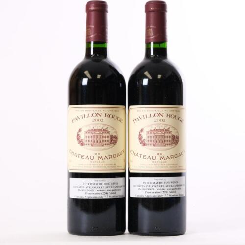 (2) 2002 Pavillon Rouge du Chateau Margaux, Margaux