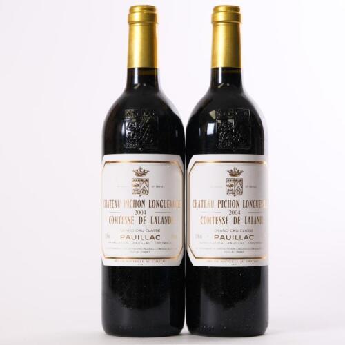 (2) 2004 Chateau Pichon Longueville Comtesse de Lalande 2eme Cru Classe, Pauillac
