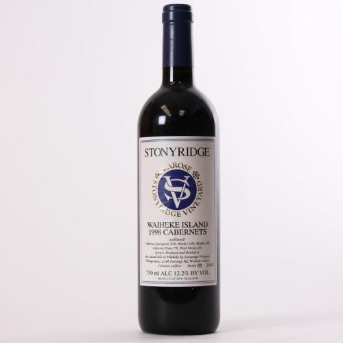 (1) 1998 Stonyridge Vineyard Larose, Waiheke