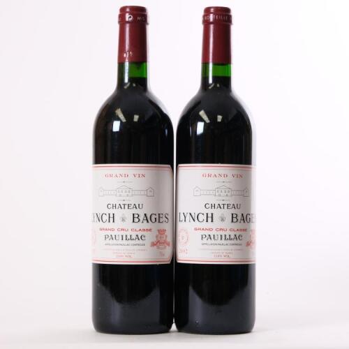 (2) 2002 Chateau Lynch-Bages 5eme Cru Classe, Pauillac