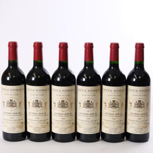 (6) 1998 Chateau Fonroque, St Emilion