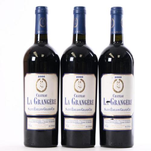 (3) 2000 Chateau La Grangere, St Emilion