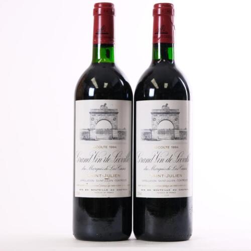(2) 1994 Chateau Leoville Las Cases 2eme Cru Classe, St Julien
