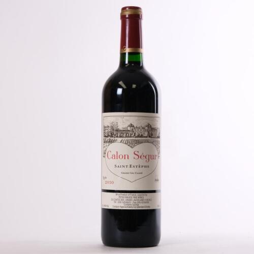 (1) 2010 Chateau Calon Segur, St Estephe