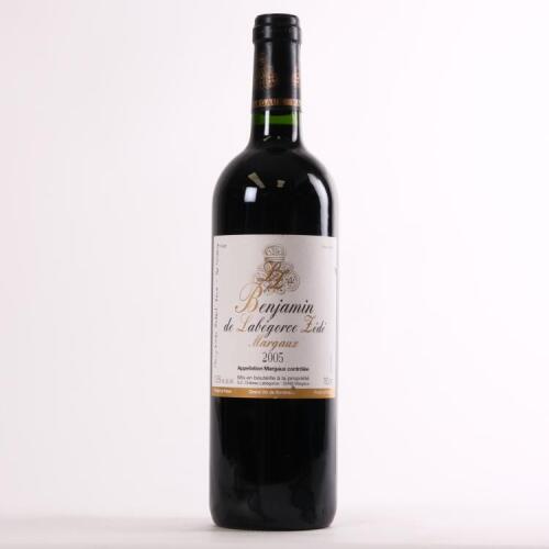 (1) 2005 Chateau Labegorce-Zede Benjamin de Labegorce-Zede, Margaux