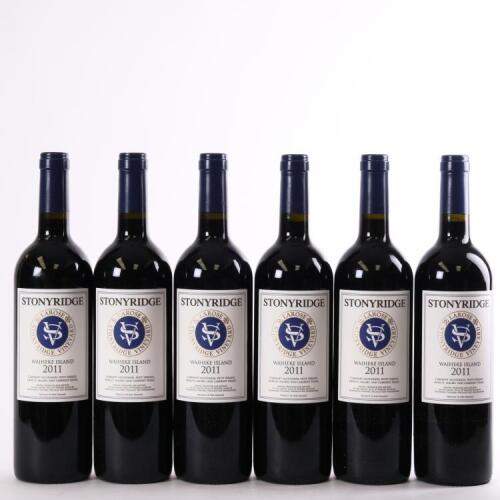 (6) 2011 Stonyridge Vineyard Larose, Waiheke