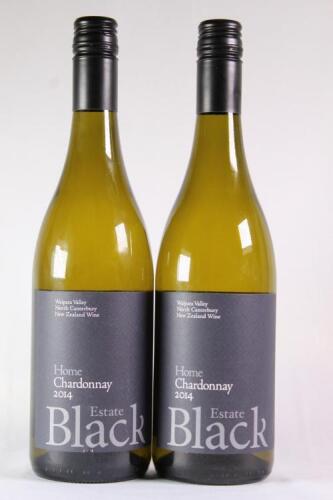 (2) 2014 Black Estate Home Chardonnay, Waipara