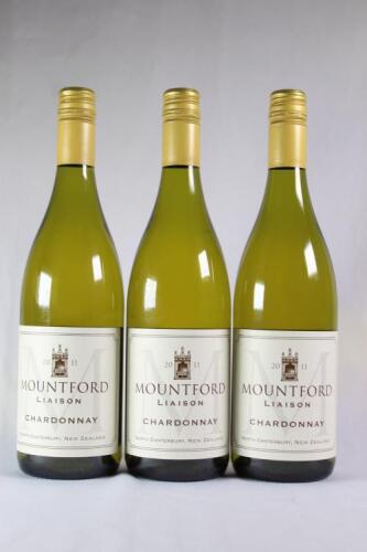 (3) 2011 Mountford Liaison Chardonnay, Waipara